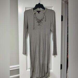 Material Girl Size S striped dress